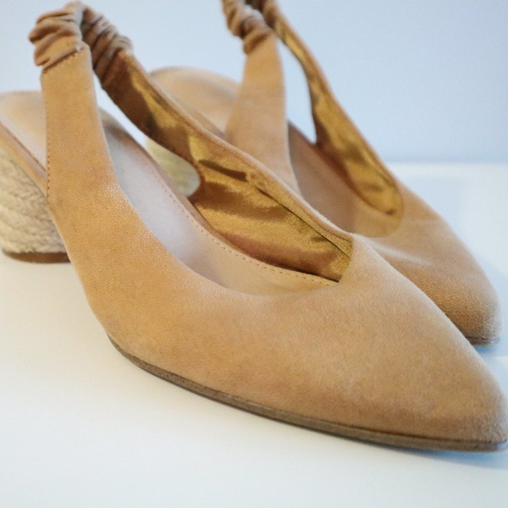 Short Heel Slip-ons